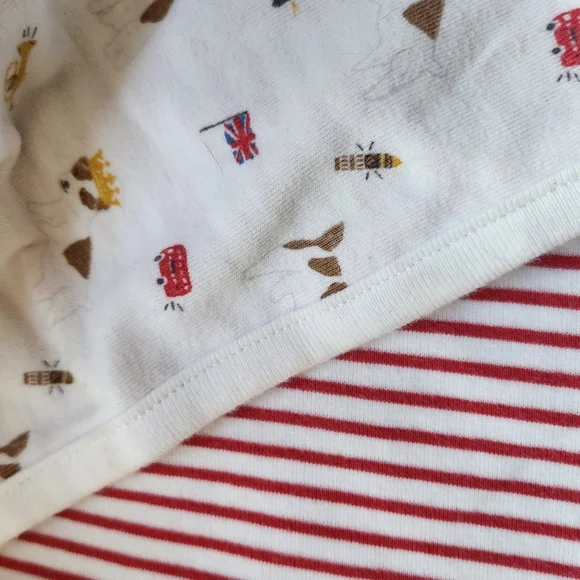 Baby Boden Reversible Baby Blanket 68cm - Picture 2 of 3